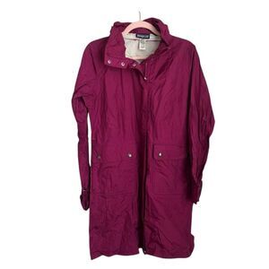 Patagonia Windbreaker Jacket Burgundy Medium Gorpcore‎